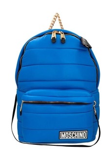 MOSCHINO Quilted Hooded Backpack