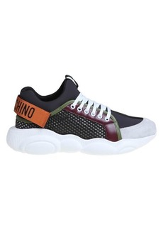 MOSCHINO SNEAKERS IN MESH AND NYLON