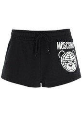 Moschino sporty shorts with teddy print