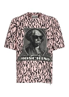 Moschino T-shirts and Polos Pink