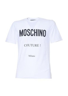 Moschino T-shirts and Polos White