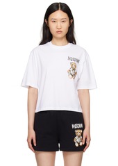 Moschino White Archive Teddy Bear T-Shirt