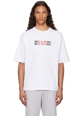 Moschino White Printed T-Shirt