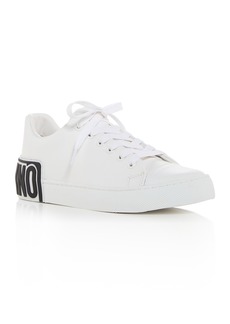 Moschino Women's Leather Logo Sneakers