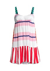 Moschino Multi-Striped Beach Dress