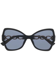 Moschino oversized tinted sunglasses