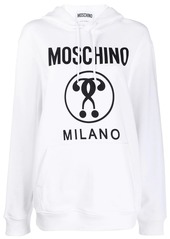 Moschino Milano logo-print hoodie
