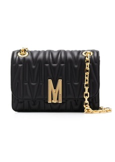 Moschino quilted M motif crossbody bag