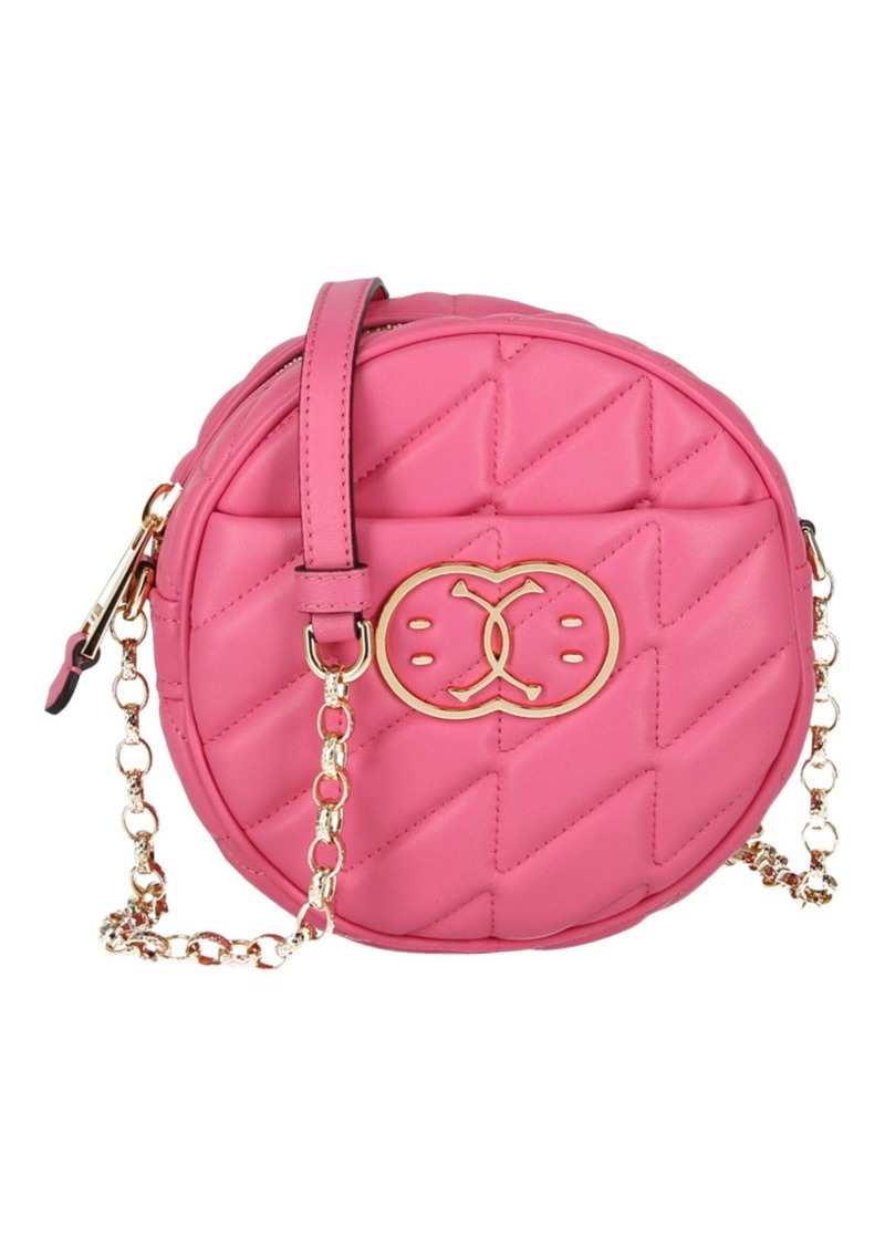 Moschino Quilted Round Shoulder Bag