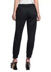 Moschino Raised Logo Jogger Pants