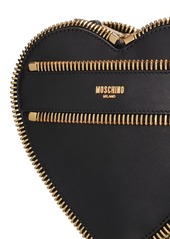 Moschino Rider Leather Heart Bag