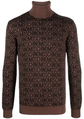 Moschino roll-neck virgin wool jumper