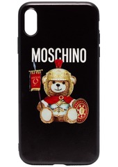 Moschino Roman Bear logo iPhone XS Max case
