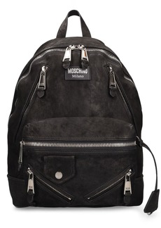 Moschino Soft Nappa Leather Backpack
