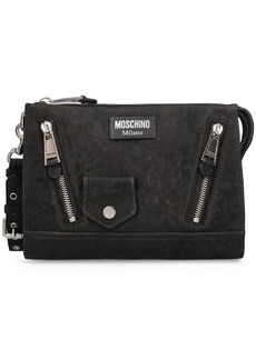 Moschino Soft Nappa Leather Pouch
