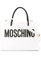 Moschino logo-print tote bag