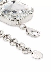 Moschino Still Life Silvertone & Crystal Necklace