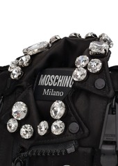 Moschino Still Life With Heart Biker Shoulder Bag