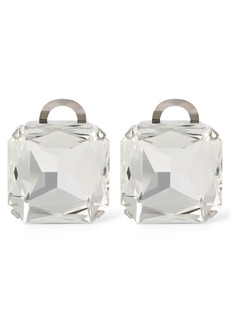 Moschino Still Life With Heart Crystal Earrings