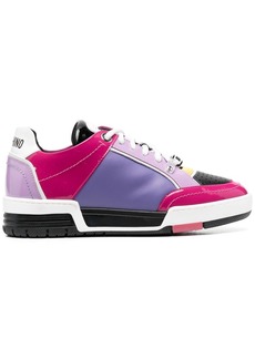 Moschino Streetball leather sneakers