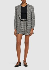 Moschino Stretch Cotton Blend Blazer