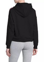 Moschino Stretch-Cotton Knit Hoodie