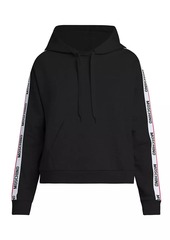 Moschino Stretch-Cotton Knit Hoodie