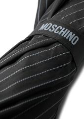 Moschino striped eight-panel umbrella