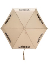 Moschino Supermind logo-print umbrella