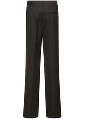 Moschino Tailored High Rise Straight Pants