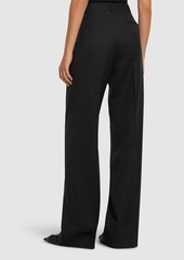 Moschino Tailored High Rise Straight Pants