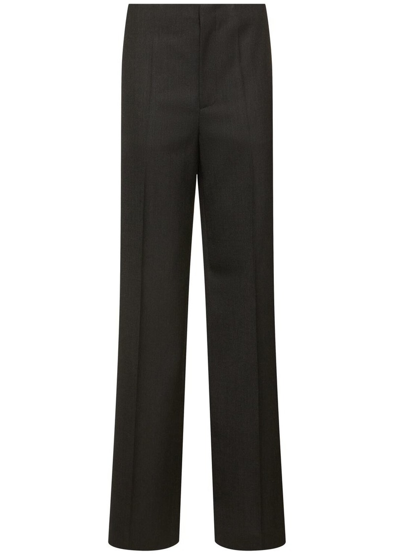 Moschino Tailored High Rise Straight Pants