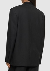 Moschino Tailored Wool Double Breast Blazer