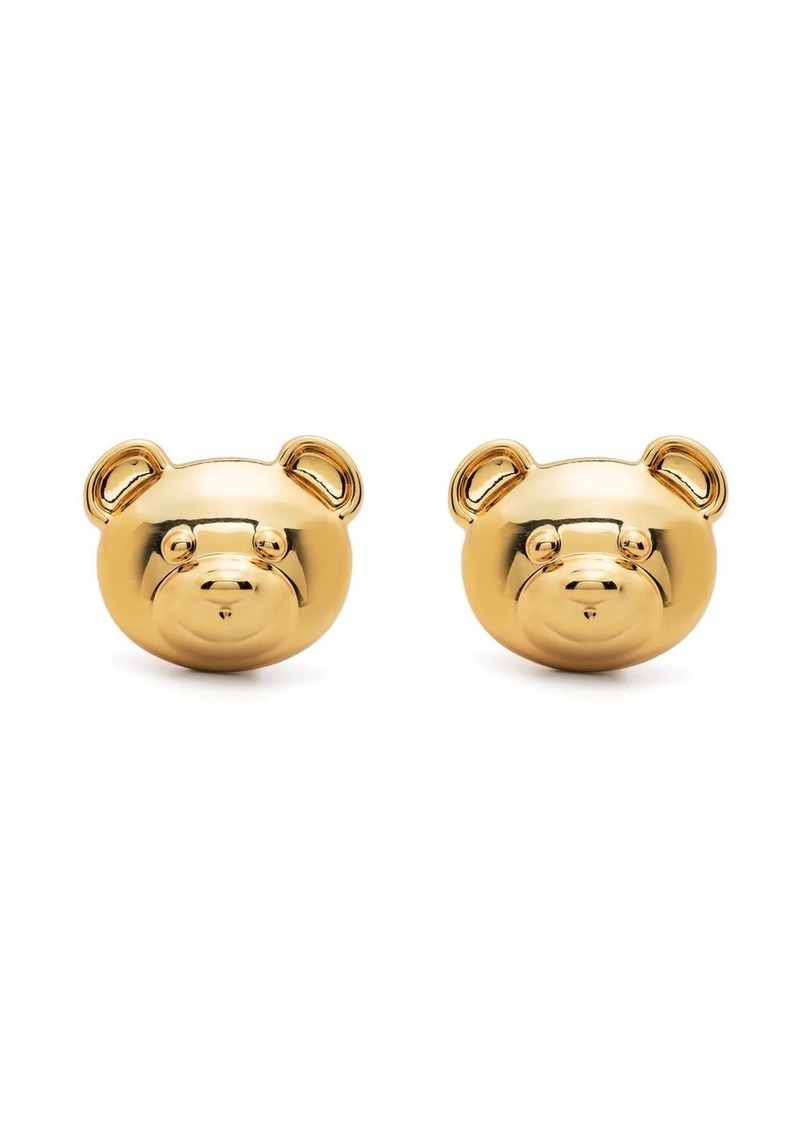 Moschino Teddy Bear clip-on earrings