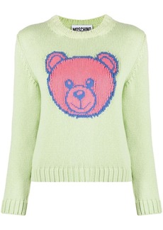 Moschino Teddy Bear intarsia knit jumper