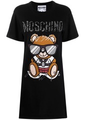 Moschino Teddy Bear intarsia T-shirt dress