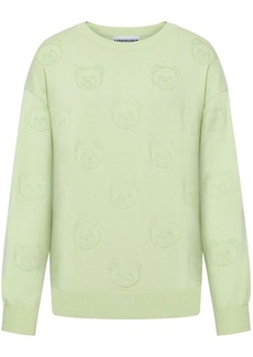 Moschino Teddy Bear jacquard-knit jumper