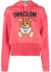 Moschino Teddy Bear logo hoodie