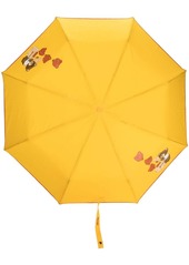 Moschino Teddy Bear-motif compact umbrella