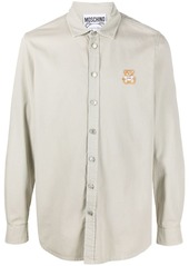 Moschino Teddy Bear-motif cotton shirt