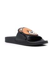 Moschino Teddy Bear motif slides