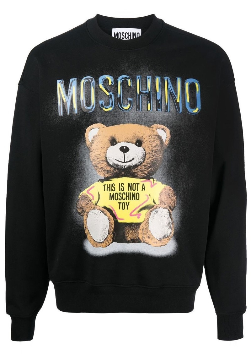 Moschino Teddy Bear motif sweatshirt