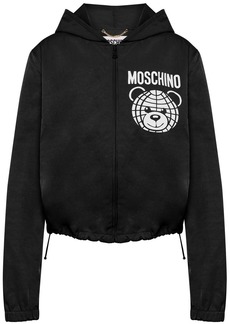 Moschino Teddy bear-print zipped hoodie