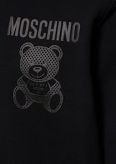 Moschino Teddy Print Organic Cotton Hoodie