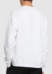 Moschino Teddy Print Organic Cotton Sweatshirt