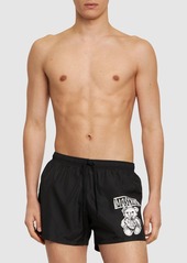 Moschino Teddy Print Swim Shorts