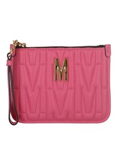 Moschino Textured Wristlet