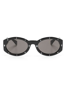 Moschino tinted-lenses oval-frame sunglasses