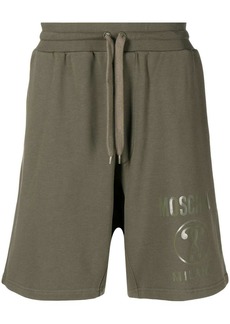 Moschino tonal-logo track shorts
