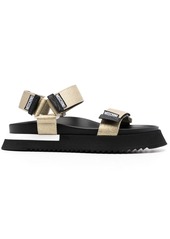 Moschino touch-strap flat sandals